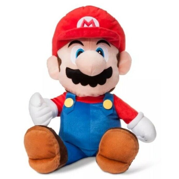 New Nintendo Super Mario Plush Pillow Toy, Soft - Picture 1 of 4